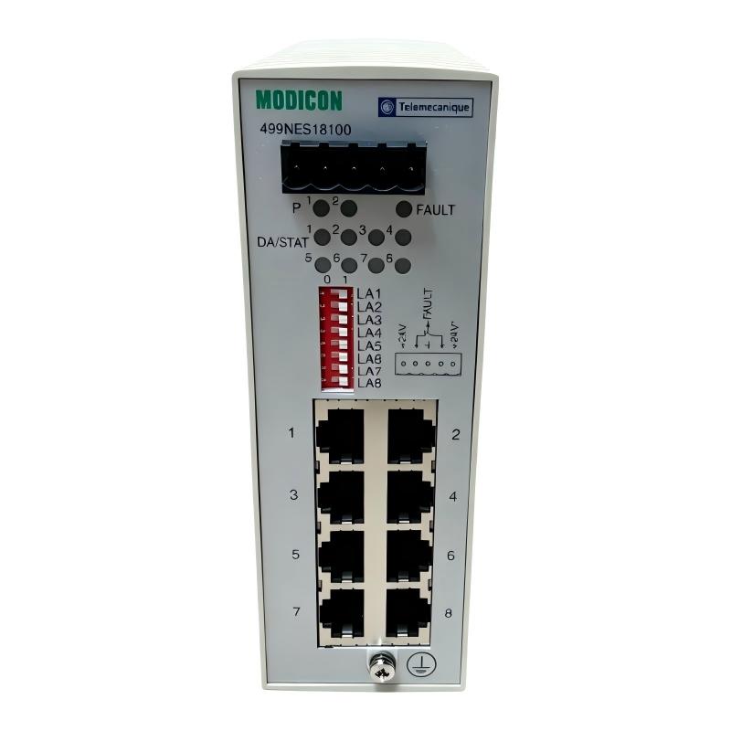 Schneider 499NES18100 Ethernet TCP/IP Switch