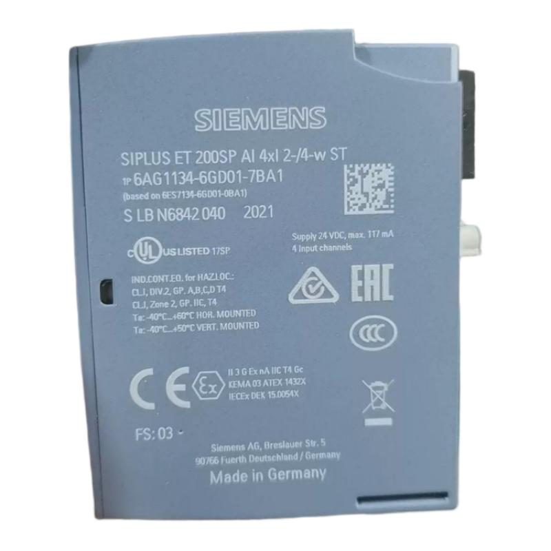 Siemens 6AG1134-6GD01-7BA1 Analog Input Module