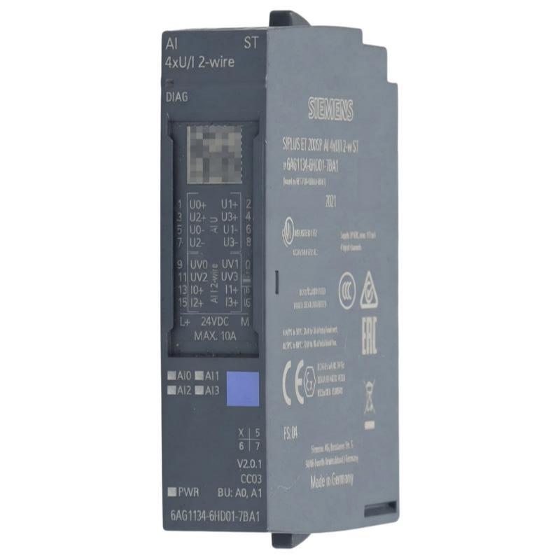 Siemens 6AG1134-6HD01-7BA1 Analog Input Module