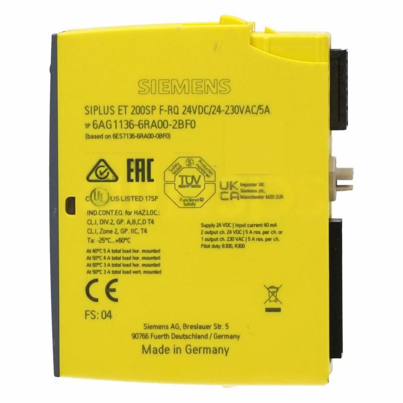 Siemens 6AG1136-6RA00-2BF0 Relay Output Module