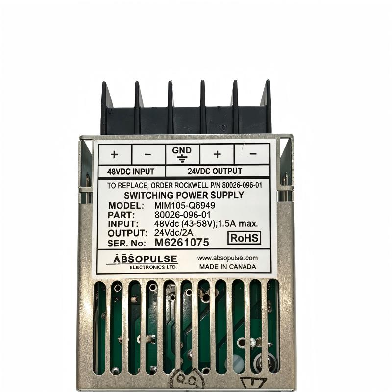 Allen Bradley 80026-096-01 DC/DC Converter Power Supply