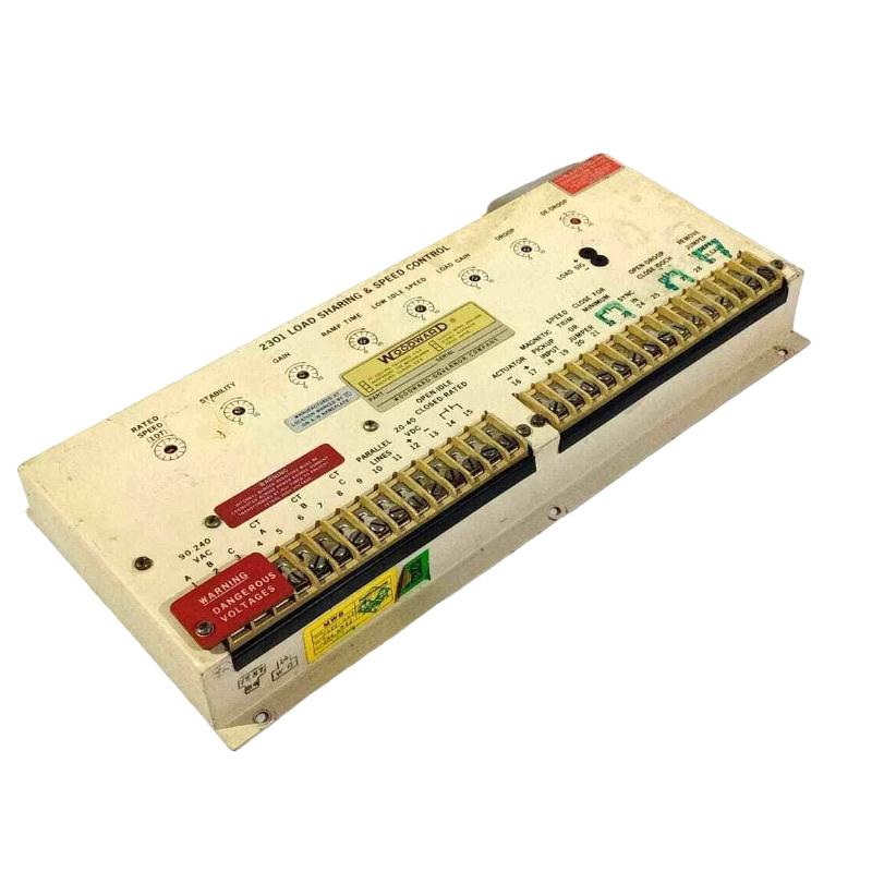 Woodward 8271-467 2301 Series Load Sharing and Speed Control Module