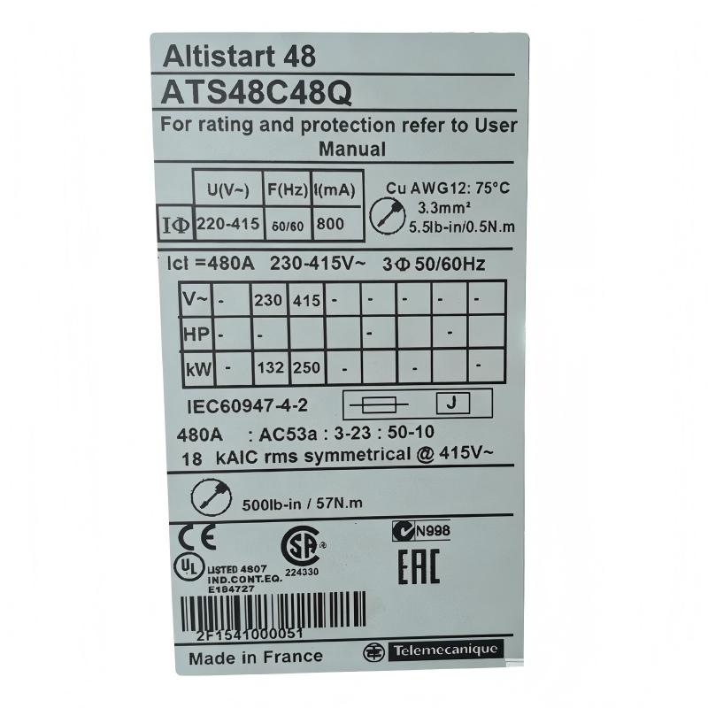 Schneider ATS48C48Q Soft Starter