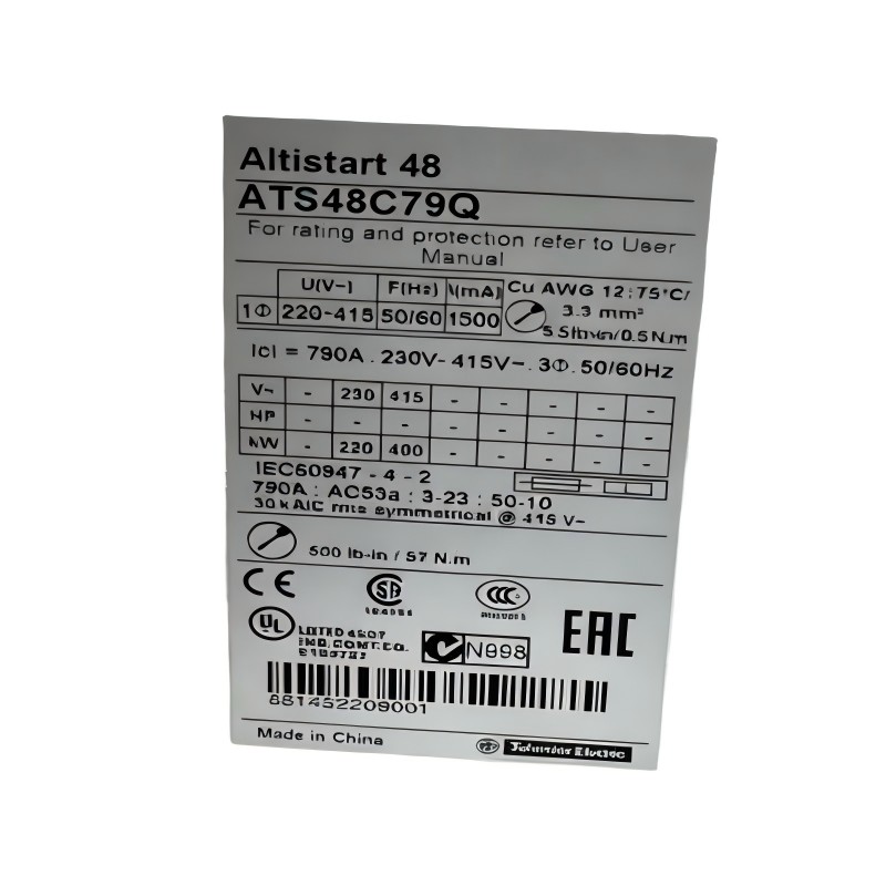 Schneider ATS48C79Q Soft Starter