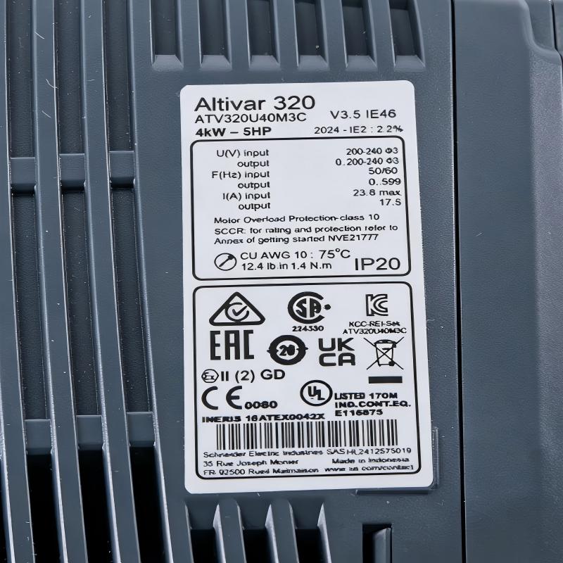 Schneider ATV320U40M3C Variable Speed ​​Drive