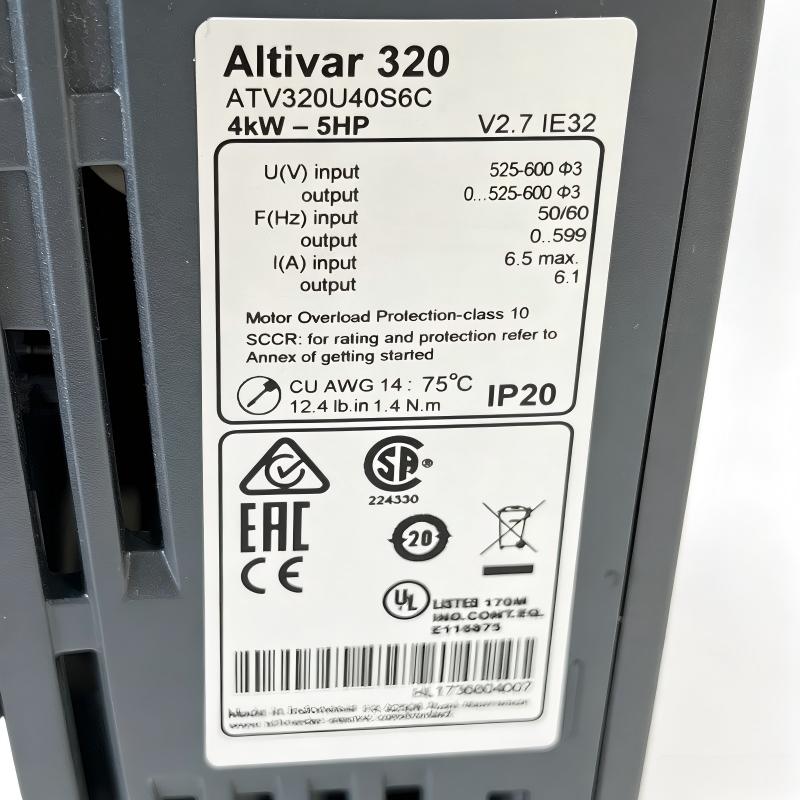 Schneider ATV320U40S6C Variable Speed ​​Drive