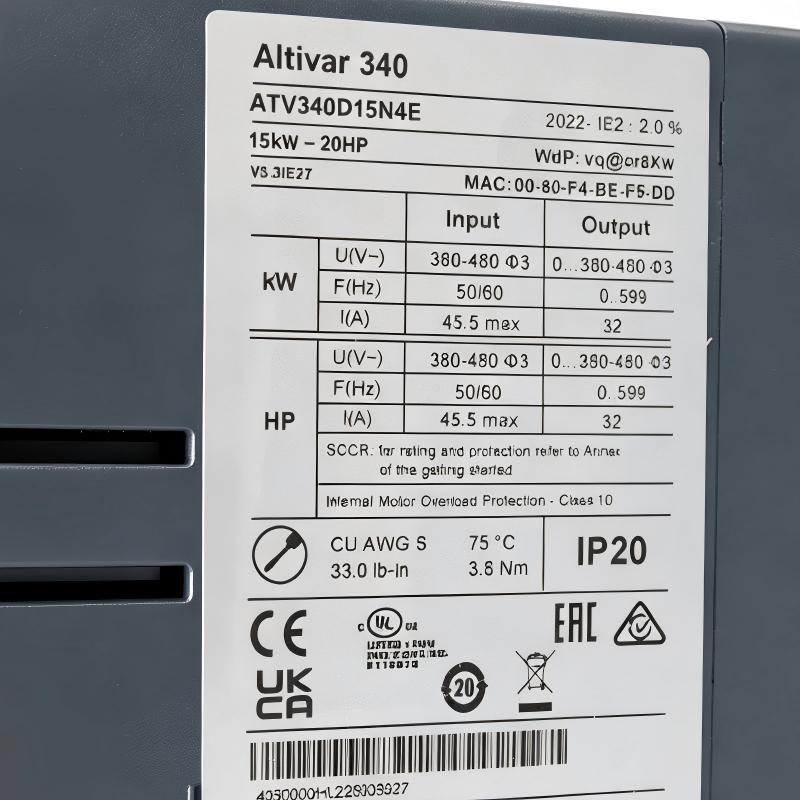 Schneider ATV340D15N4E Variable Speed ​​Drive