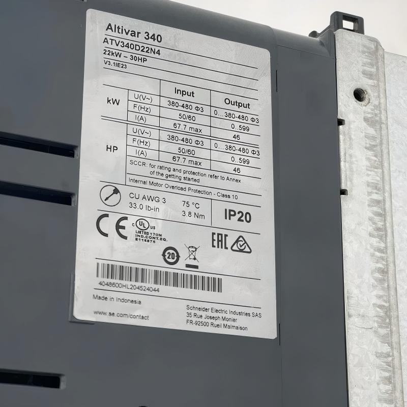Schneider ATV340D22N4 Variable Speed ​​Drive