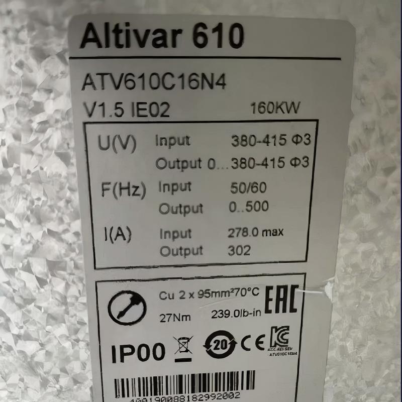 Schneider ATV610C16N4 Variable Speed ​​Drive
