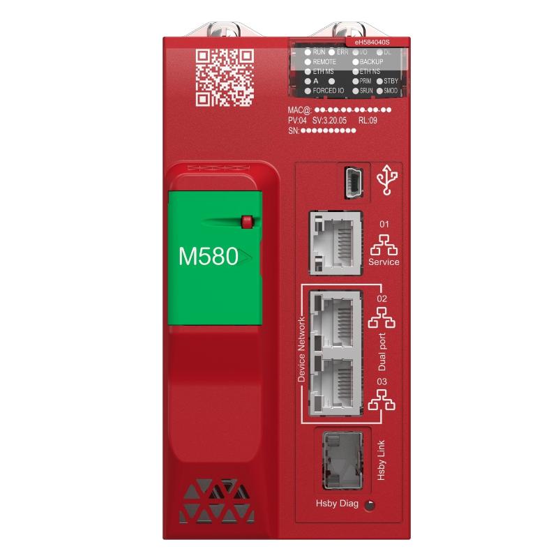 Schneider BMEH584040S Modicon M580 Hot Standby Safety CPU Module