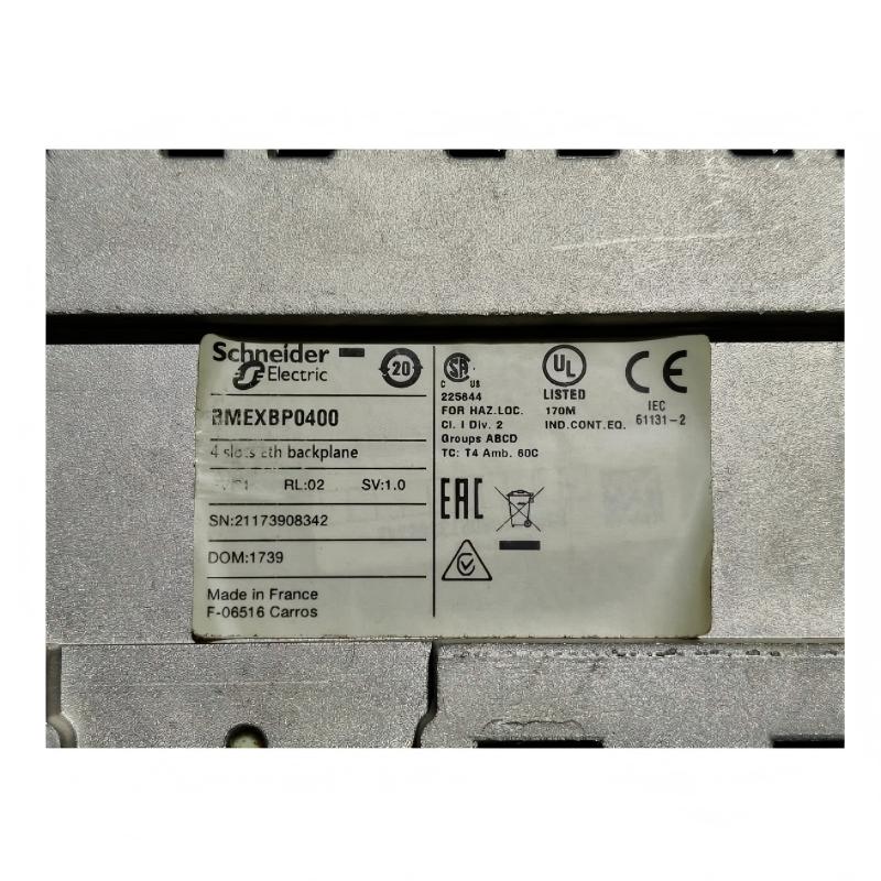 Schneider BMEXBP0400 4-Slot Ethernet Backplane