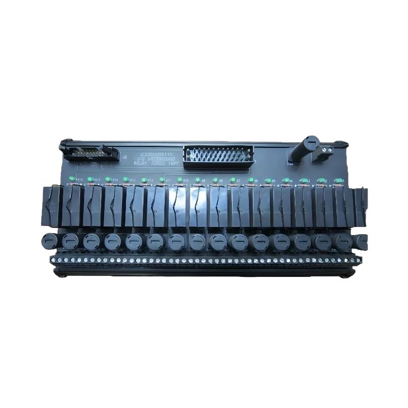GE IC200CHS112 Relay-Type Plug-In Input/Output Terminal Block With Expansion Base