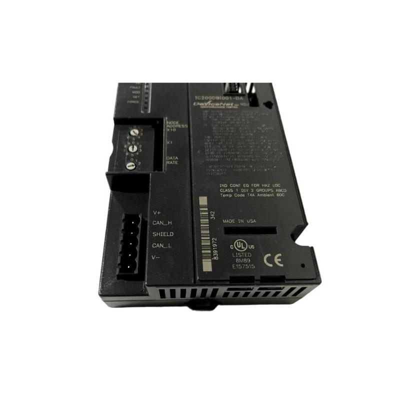 GE IC200DBI001 DeviceNet Network Interface Communication Card