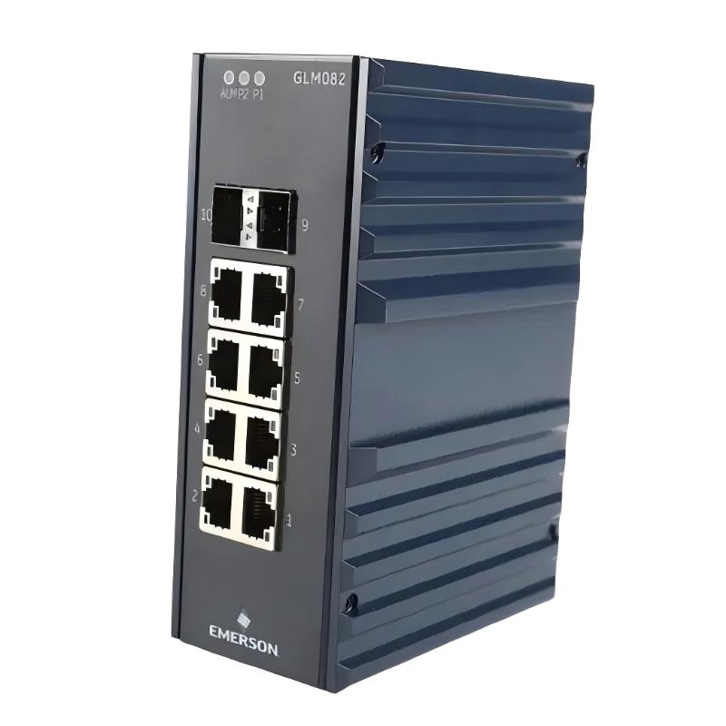 GE IC086SLM082 PACSystems Industrial Ethernet Managed Switch