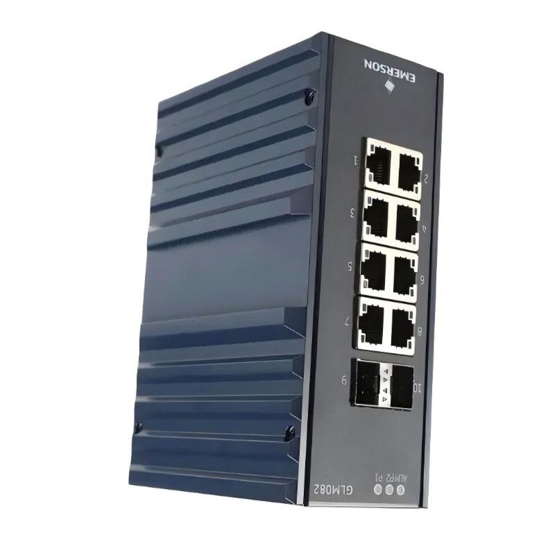 GE IC086SLM082 PACSystems Industrial Ethernet Managed Switch