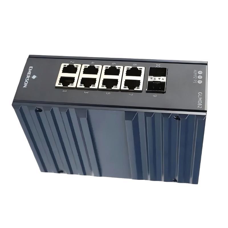 GE IC086SLM082 PACSystems Industrial Ethernet Managed Switch