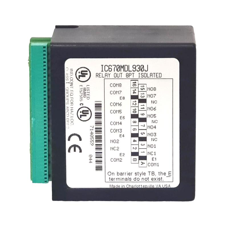 GE IC670MDL930 Field Control Discrete Output Module