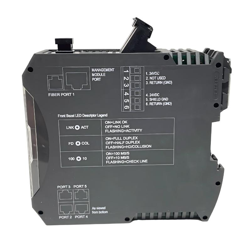 Emerson KJ1740X1-BA1 Four Port Fiber Switch