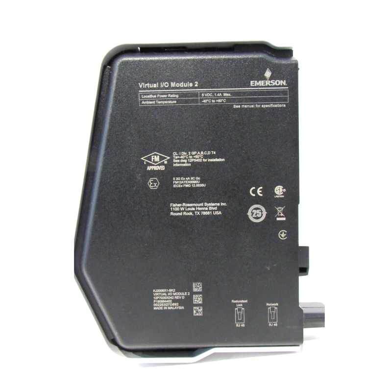 Emerson KJ2006X1-BK2 SE4026 S-Series Virtual I/O Module