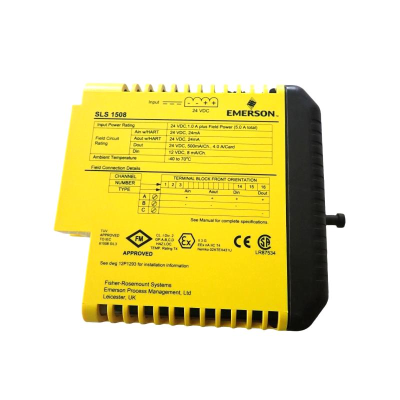 Emerson KJ2201X1-BA1 12P3162X122 Logic Solver