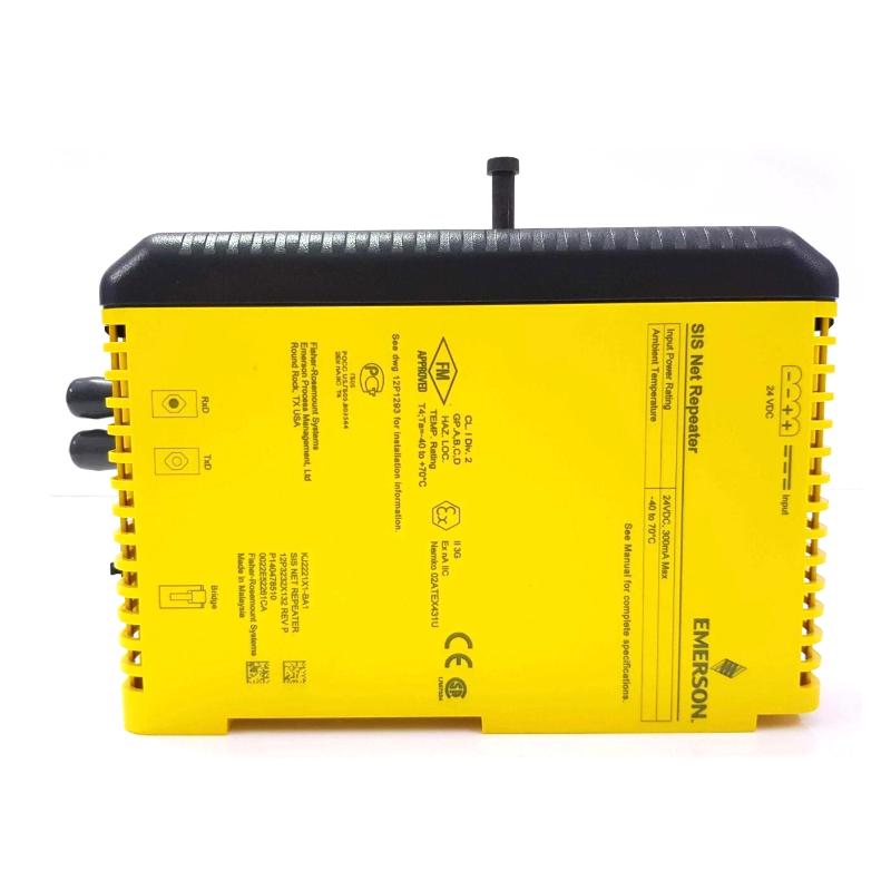 Emerson KJ2221X1-BA1 SIS Net Repeater Module