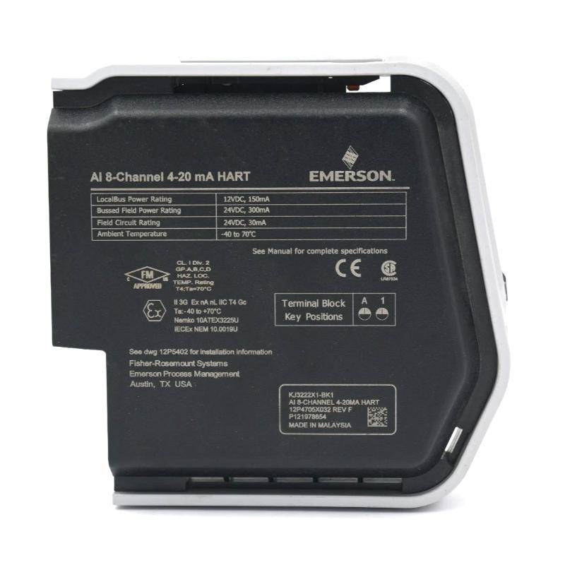 Emerson KJ3222X1-BK1 8-Channel Analog Input Module