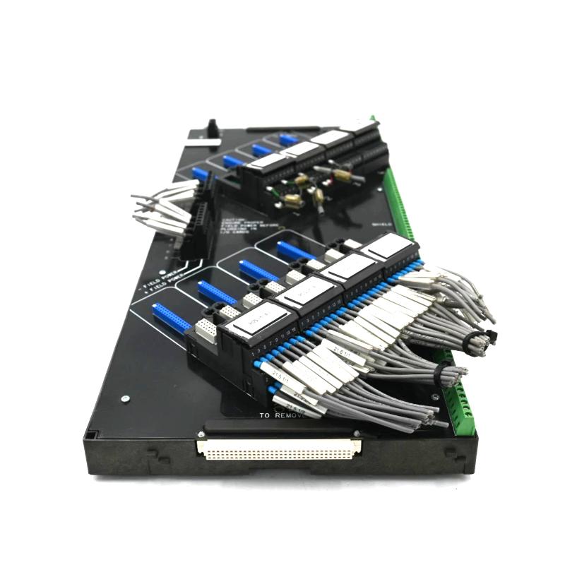 Emerson KJ4003X1-BA1 DeltaV SIS Vertical Left-Side 8-Wide Carrier