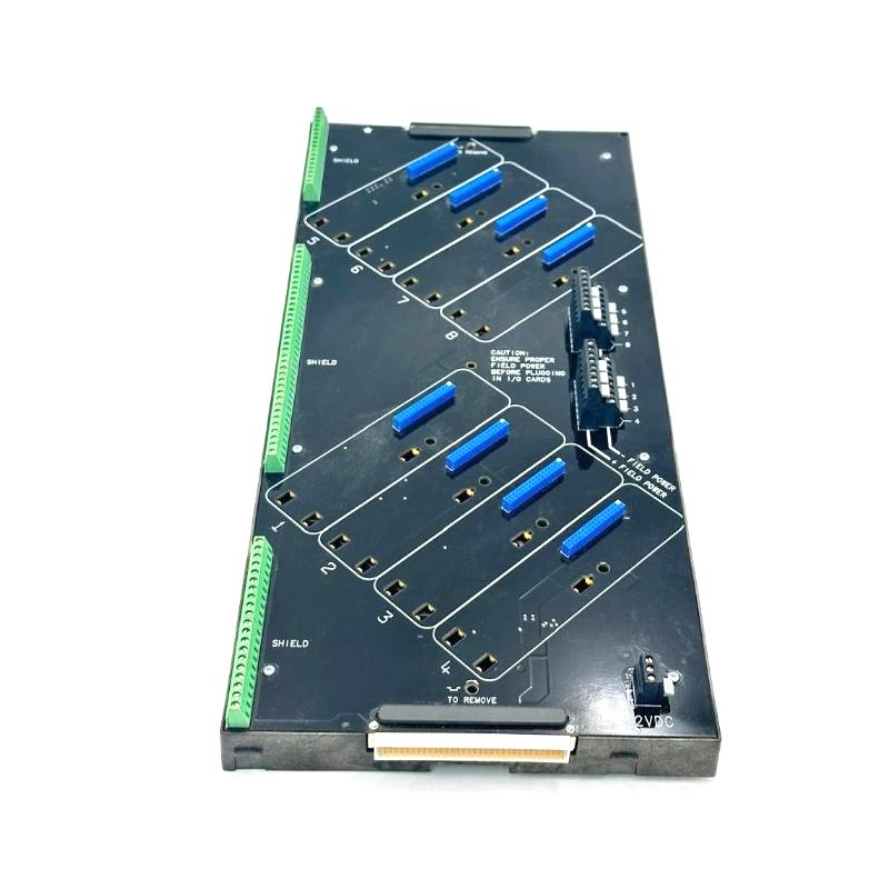 Emerson KJ4003X1-BB1 DeltaV SIS Vertical Right-Side 8-Wide Carrier