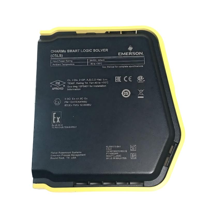 Emerson KL2001X1-BA1 DeltaV CHARMs Smart Logic Solver