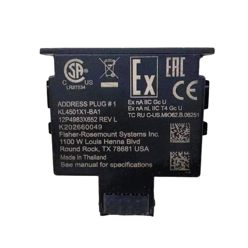 Emerson KL4501X1-BA1 CHARM Address Plug