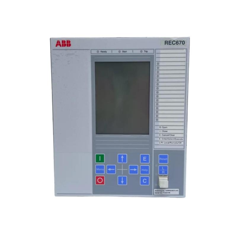 ABB REC670 1MRK000008-LB Control The Display