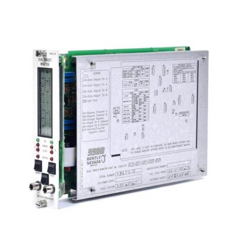 Bently Nevada 3300/03-01-01 3300 System Monitor
