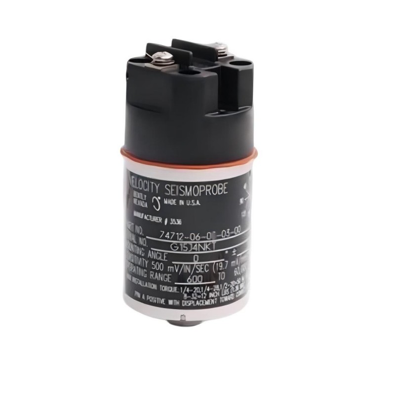 Bently Nevada 74712-06-03-03-00 High Temperature Two-Wire Velocity Transducer