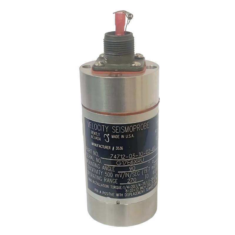 Bently Nevada 74712-06-05-02-01 High Temperature Two-Wire Velocity Transducer