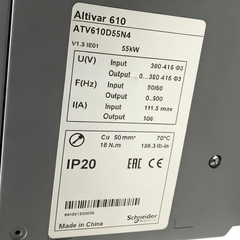 Schneider ATV610D55N4 Transmission Drive