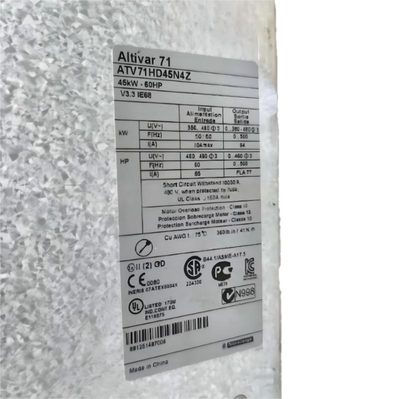 Schneider ATV71HD45N4Z Variable Speed ​​Drive