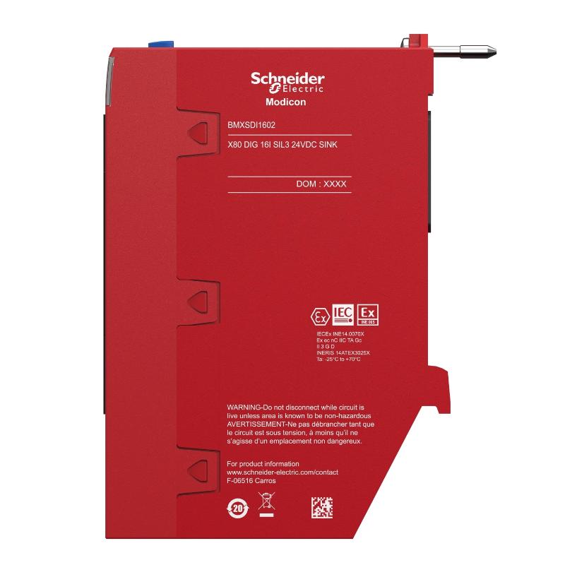 Schneider BMXSDI1602 Modicon X80 Safety Discrete Input Module