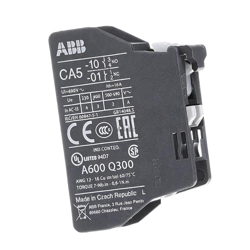 ABB CA5-01 1SBN010010R1001 Auxiliary Contact Block