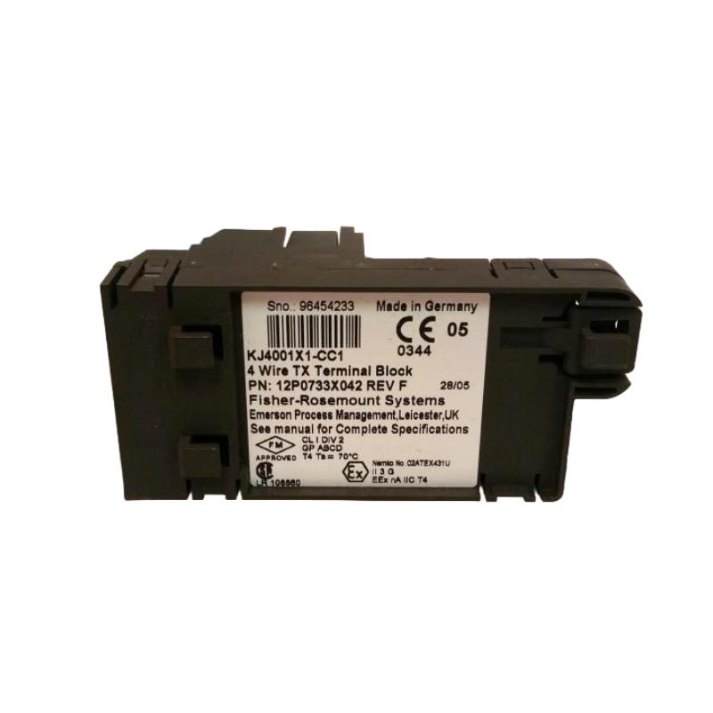 Emerson VE4003S2B3 KJ3222X1-BA1+KJ4001X1-CC1 Input Module with Terminal Blocks