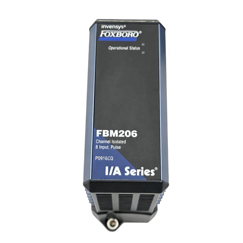 Foxboro FBM206 P0916CQ I/A Series 200 Channel Isolated Pulse Input Interface Module