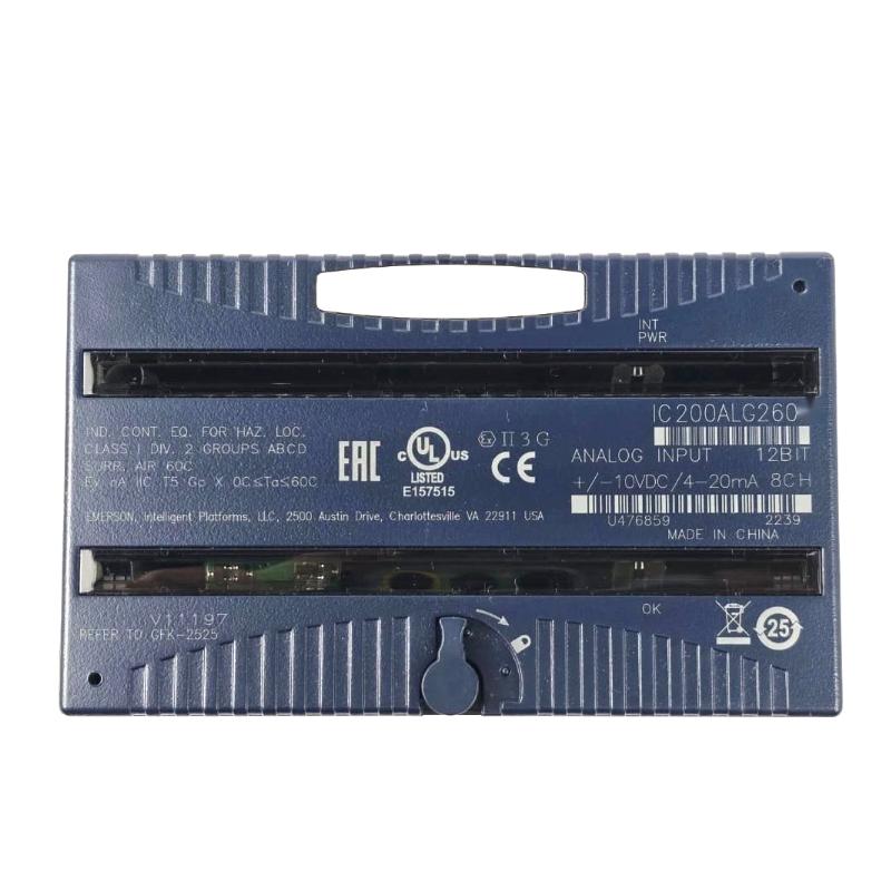 GE IC200ALG260C VersaMax Analog Input Module