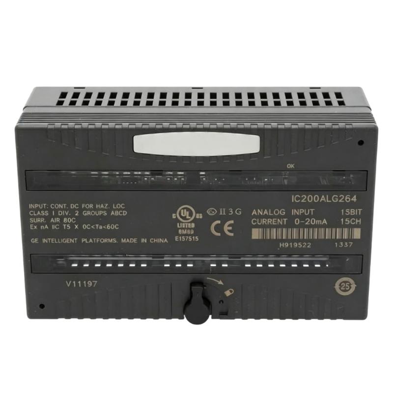 GE IC200ALG264H VersaMax Analog Input Module