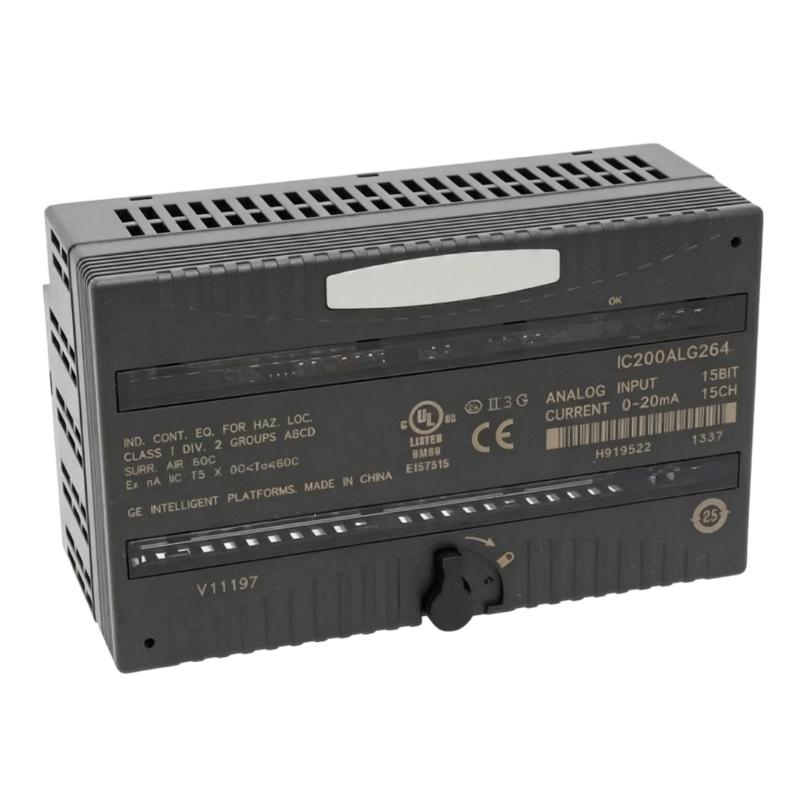GE IC200ALG264H VersaMax Analog Input Module