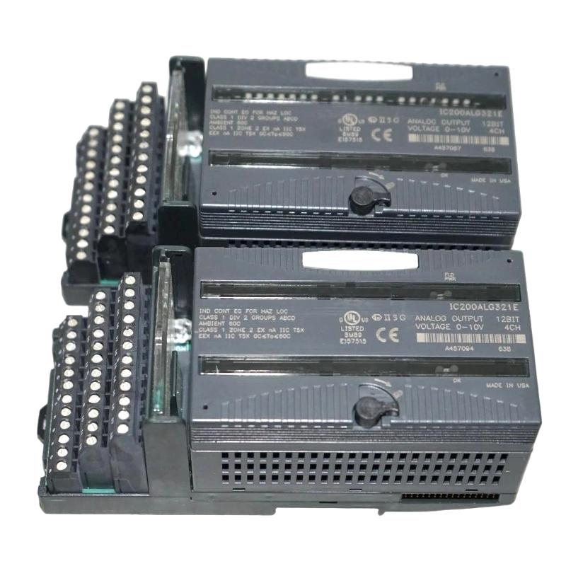 GE IC200ALG321B VersaMax 4-Channel Analog Output Module