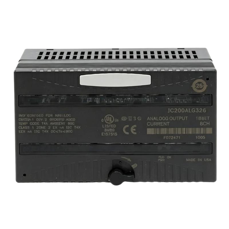 GE IC200ALG326H VersaMax Analog Output Module