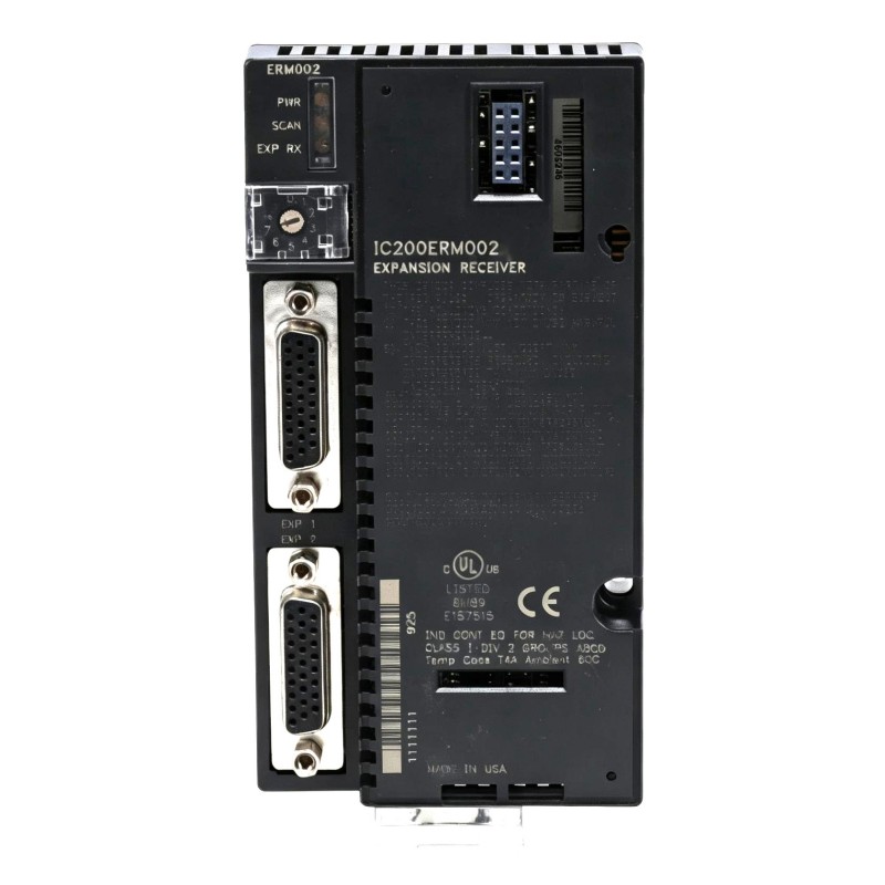 GE IC200ERM002F VersaMax Expansion Receiver Module