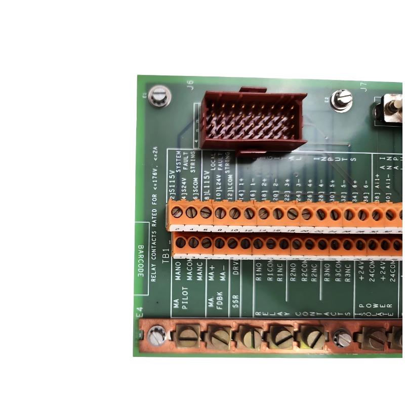 GE IS200ATBAG1BAA1 Application Input/Output Terminal Block
