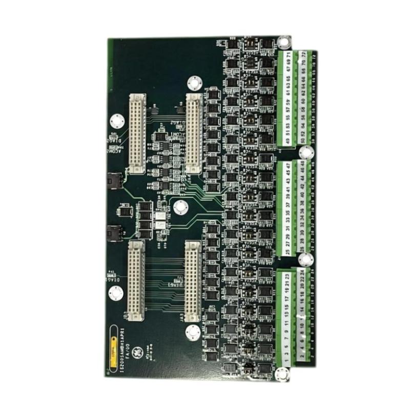 GE IS200SAMBH1A Mark VI Acoustic Monitoring Terminal Board
