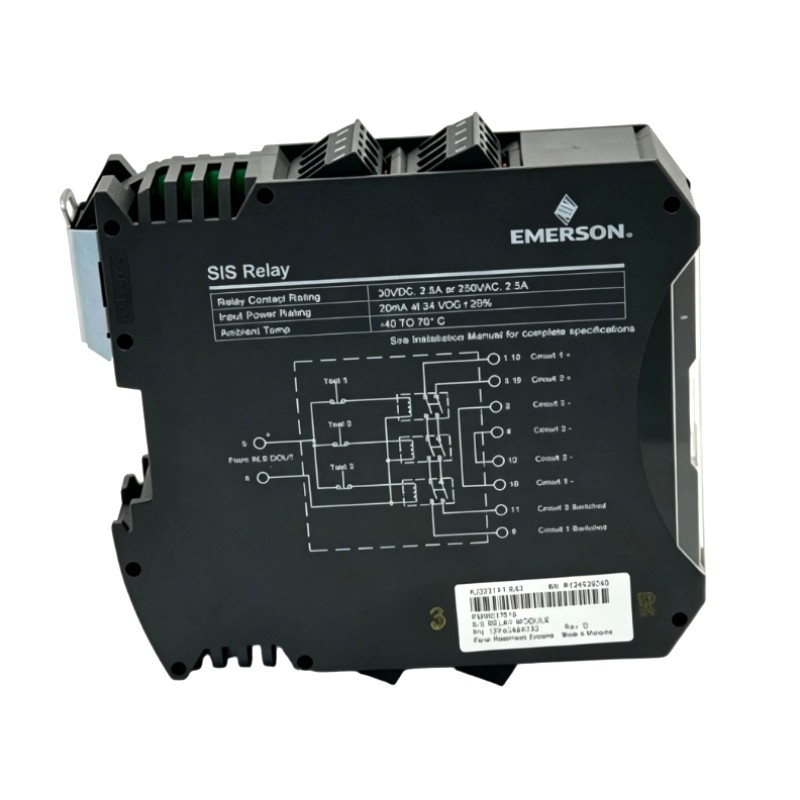 Emerson KJ2231X1-BA1 Auxiliary Relay Module