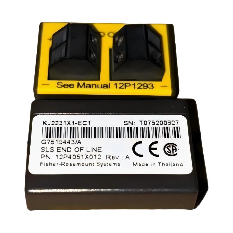 Emerson KJ2231X1-EC1 SIS Line End Resistor Module
